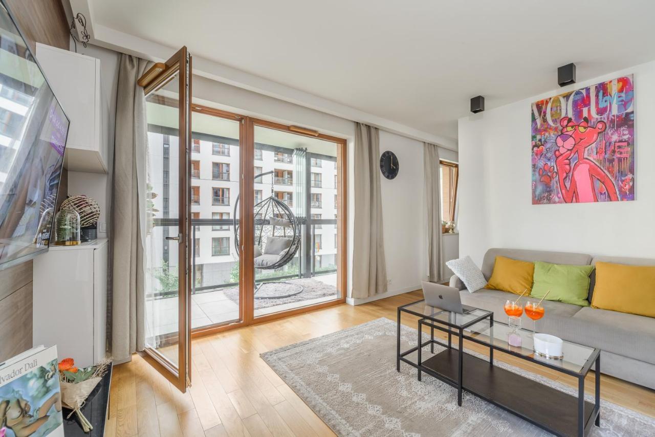 Modern Apartments With Access To The Pool Near Rondo Daszynskiego Station Varsovia Exterior foto