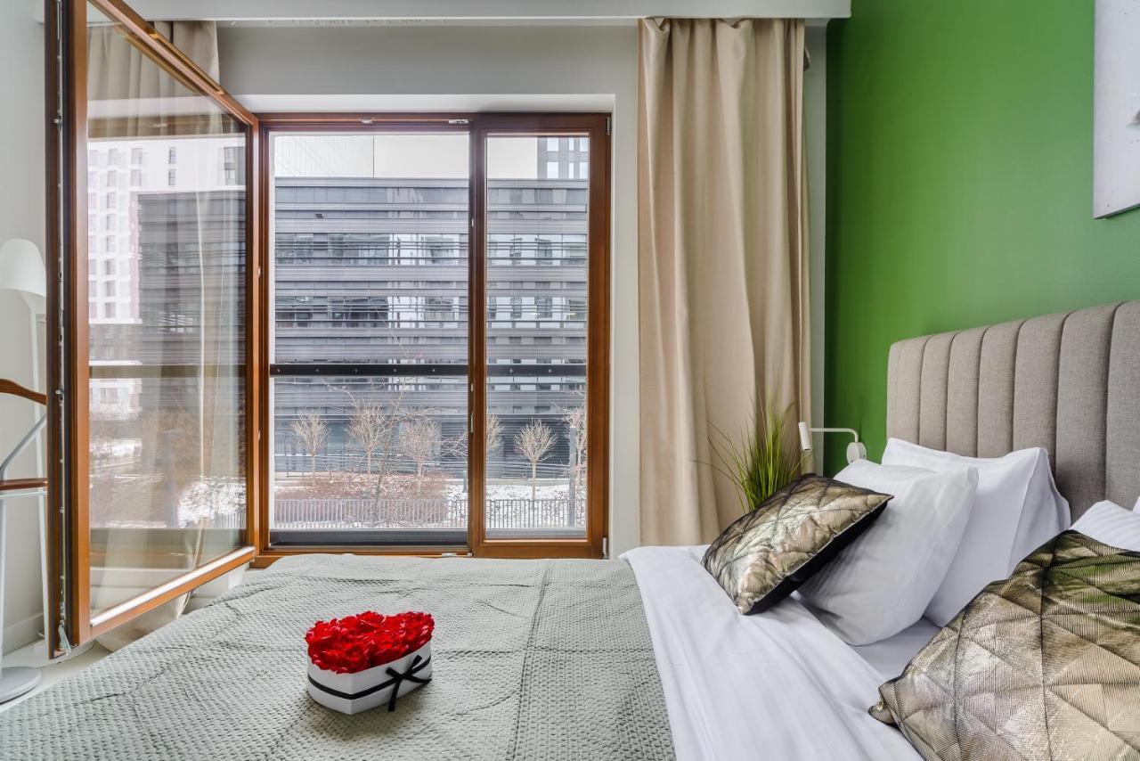 Modern Apartments With Access To The Pool Near Rondo Daszynskiego Station Varsovia Exterior foto